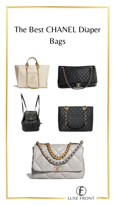 chanel terry diaper bag|The Best Chanel Diaper Bags in 2024 .